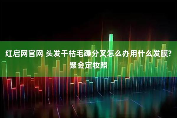 红启网官网 头发干枯毛躁分叉怎么办用什么发膜?聚会定妆照