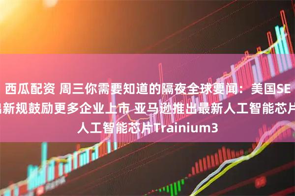 西瓜配资 周三你需要知道的隔夜全球要闻:美国SEC主席拟推出新规鼓励更多企业上市 亚马逊推出最新人工智能芯片Trainium3