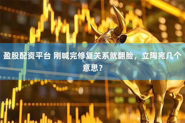 盈股配资平台 刚喊完修复关系就翻脸，立陶宛几个意思？