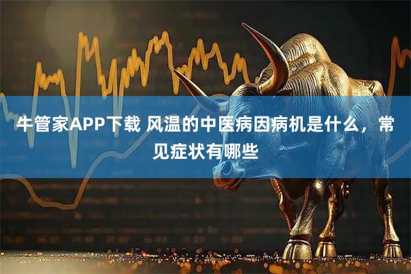 牛管家APP下载 风温的中医病因病机是什么,常见症状有哪些