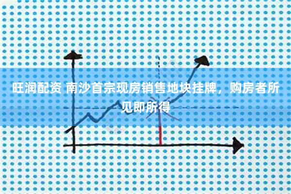 旺润配资 南沙首宗现房销售地块挂牌，购房者所见即所得